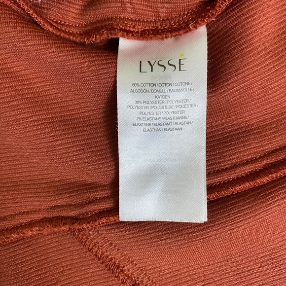 Lysse New York Dark orange Corduroy Blazer Jacket Diagonal Zip S - Picture 4 of 8